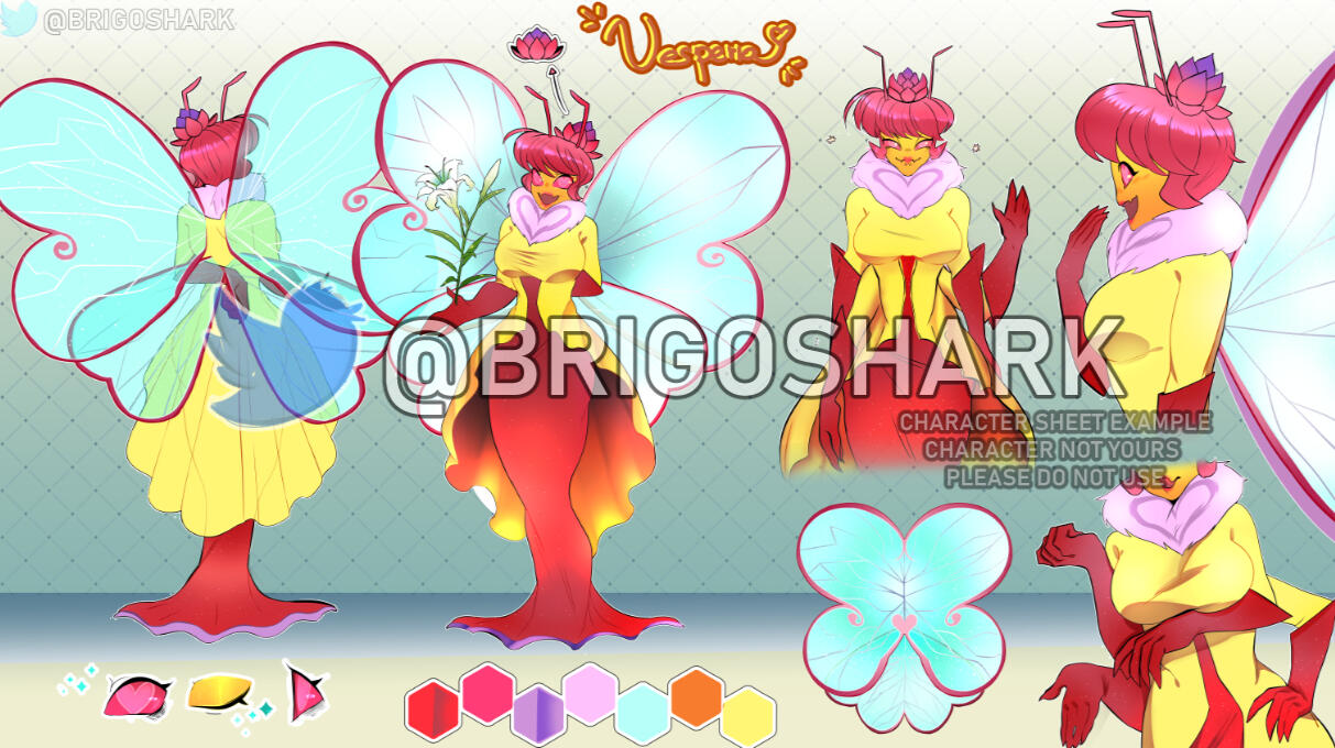 Simple character ref