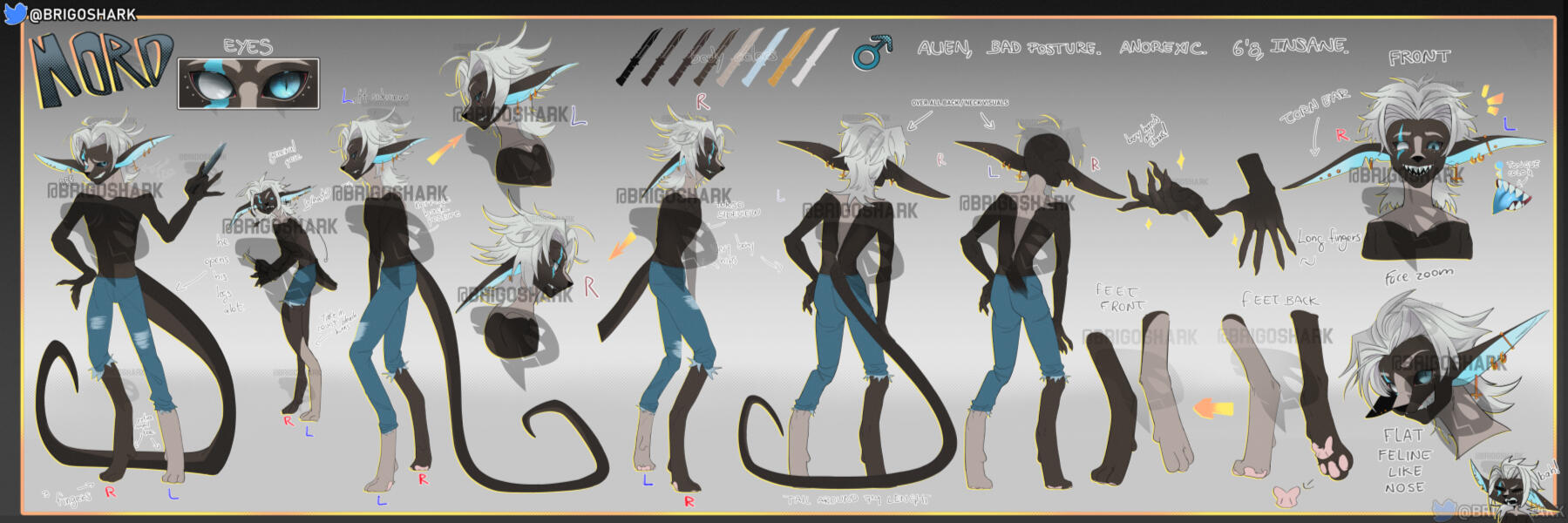 Simple character ref